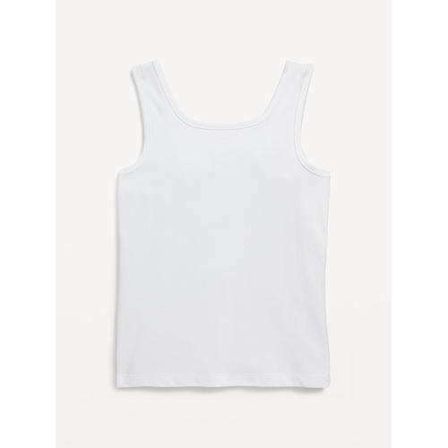 올드네이비 OldNavy Solid Fitted Tank Top for Girls