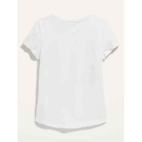 올드네이비 OldNavy Softest Scoop-Neck T-Shirt for Girls