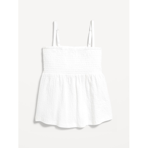 올드네이비 OldNavy Printed Smocked Jacquard-Knit Cami Top for Girls