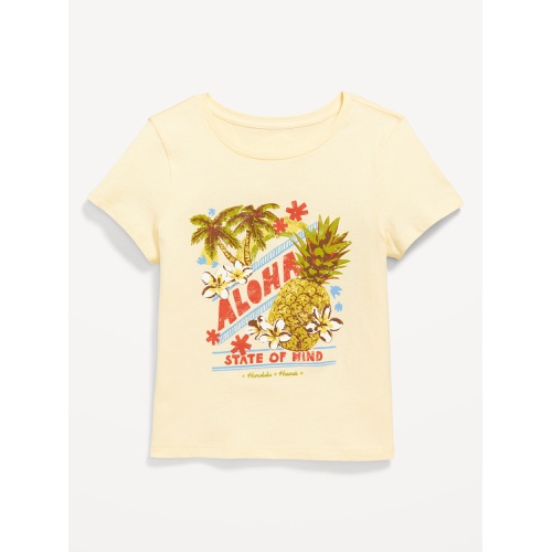 올드네이비 OldNavy Short-Sleeve Graphic T-Shirt for Girls