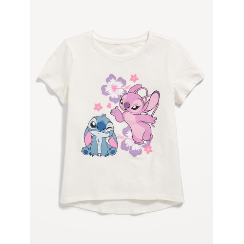 올드네이비 OldNavy Disneyⓒ Stitch & Angel Graphic T-Shirt for Girls