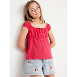 OldNavy Printed Short-Sleeve Top for Girls