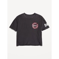 OldNavy CloudMotion Cropped Graphic Performance T-Shirt for Girls