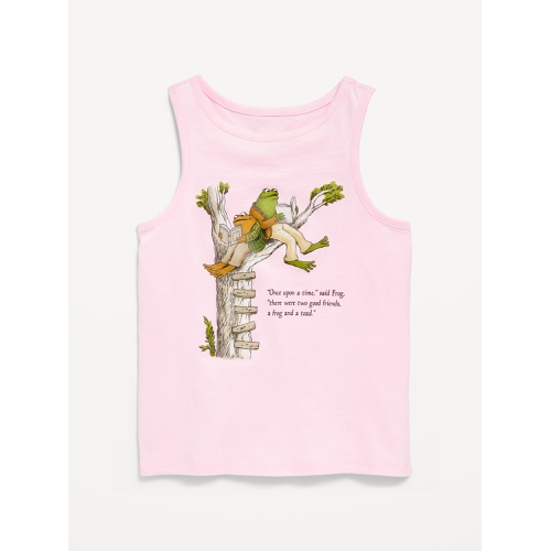 올드네이비 OldNavy Toad and Frog Fitted Graphic Tank Top for Girls