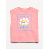 OldNavy Sleeveless Muscle Graphic T-Shirt for Girls