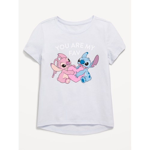 올드네이비 OldNavy Short-Sleeve Licensed Graphic T-Shirt for Girls