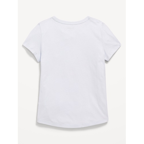 올드네이비 OldNavy Short-Sleeve Licensed Graphic T-Shirt for Girls