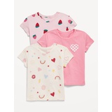 OldNavy Softest Short-Sleeve Variety T-Shirt 3-Pack for Girls