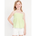 OldNavy Printed Smocked Jacquard-Knit Cami Top for Girls