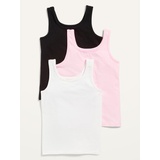 OldNavy Square-Neck Tank Top 3-Pack for Girls