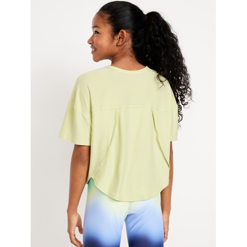 올드네이비 OldNavy CloudMotion Cropped Performance T-Shirt for Girls