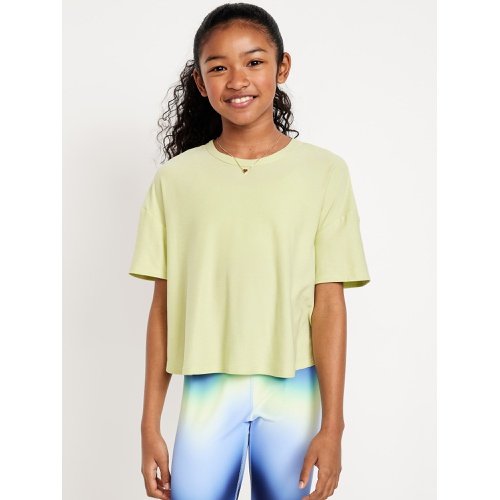 올드네이비 OldNavy CloudMotion Cropped Performance T-Shirt for Girls