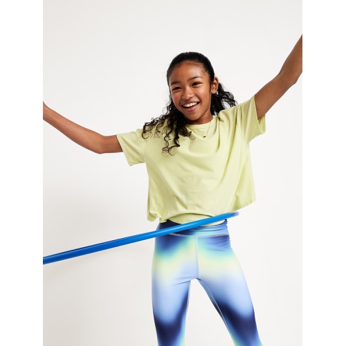 올드네이비 OldNavy CloudMotion Cropped Performance T-Shirt for Girls