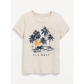 OldNavy Short-Sleeve Logo-Graphic T-Shirt for Girls