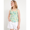 OldNavy Fitted Smocked Tank Top for Girls