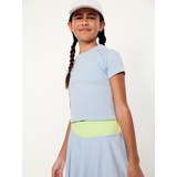 OldNavy Fitted Seamless Performance Top for Girls