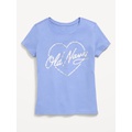 OldNavy Short-Sleeve Logo-Graphic T-Shirt for Girls