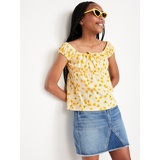 OldNavy Printed Short-Sleeve Top for Girls