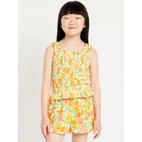 OldNavy Fitted Smocked Tank Top for Girls
