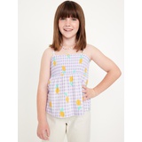 OldNavy Printed Smocked Jacquard-Knit Cami Top for Girls