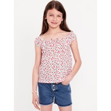 OldNavy Printed Short-Sleeve Top for Girls
