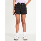 OldNavy High-Waisted Ripped Frayed-Hem Jean Shorts for Girls