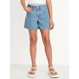 OldNavy High-Waisted Jean Midi Shorts for Girls