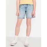 OldNavy High-Waisted Jean Midi Shorts for Girls