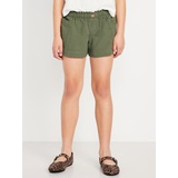 OldNavy Loose Double-Weave Utility Shorts for Girls
