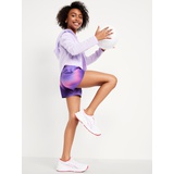 OldNavy High-Waisted Dolphin-Hem Run Shorts for Girls