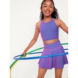 OldNavy High-Waisted PowerSoft Ribbed Skort for Girls