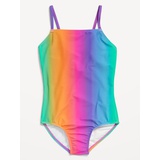 OldNavy Printed Back Cutout One-Piece Swimsuit for Girls