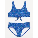 OldNavy Printed Tie-Knot Bikini Swim Set for Girls
