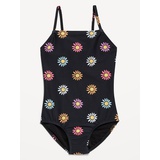 OldNavy Printed Back Cutout One-Piece Swimsuit for Girls