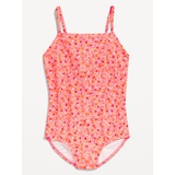OldNavy Printed Back Cutout One-Piece Swimsuit for Girls