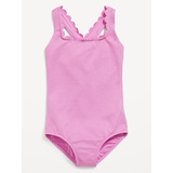 OldNavy Textured One-Piece Swimsuit for Girls