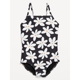 OldNavy Printed Back Cutout One-Piece Swimsuit for Girls