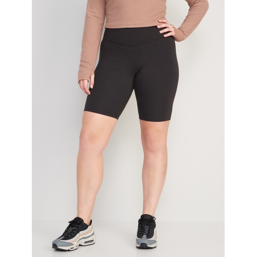 올드네이비 Extra High-Waisted PowerChill Biker Shorts -- 8-inch inseam