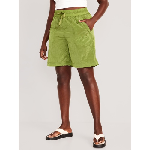 올드네이비 High-Waisted Bermuda Shorts -- 11-inch inseam