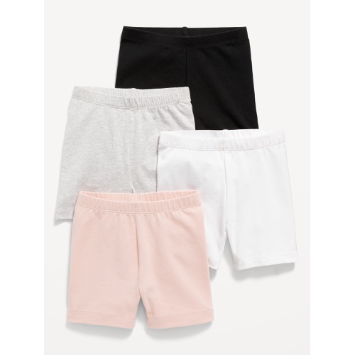 올드네이비 Jersey Biker Shorts 4-Pack for Toddler Girls Hot Deal