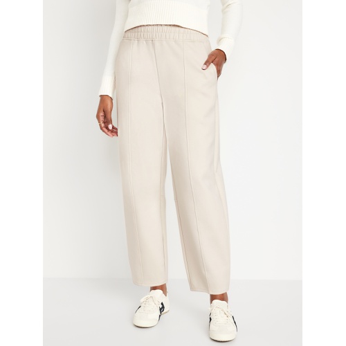 올드네이비 High-Waisted Dynamic Fleece Barrel-Leg Sweatpants