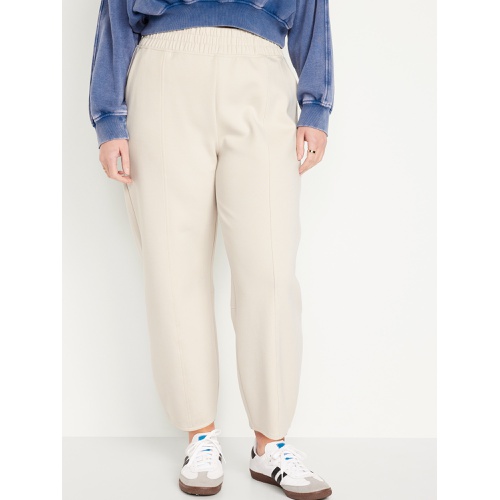 올드네이비 High-Waisted Dynamic Fleece Barrel-Leg Sweatpants