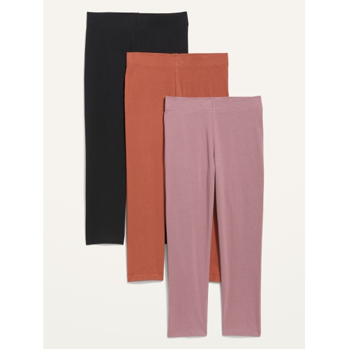 올드네이비 High-Waisted Cropped Leggings 3-Pack For Women