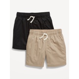 Above Knee Twill Pull-On Shorts 2-Pack for Boys