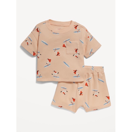 올드네이비 Short-Sleeve Pocket T-Shirt and Shorts Set for Baby