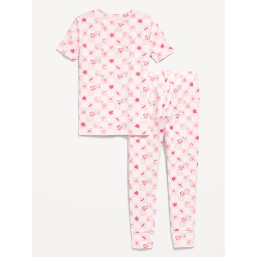 올드네이비 Printed Snug-Fit Pajama Set for Girls