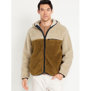 Hooded Sherpa Zip Jacket