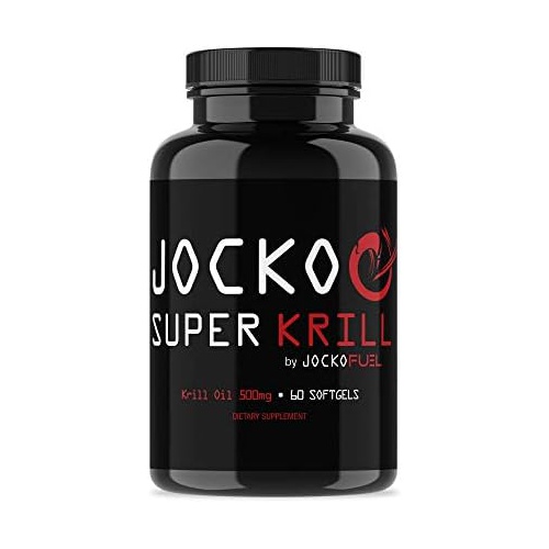  Origin Jocko Super Antarctic Krill Oil Omega 3, 500mg Softgels - DHA, EPA - Supports Joint Pain Relief, Cardiovascular Health, Mental Function - Anti Inflammatory Aid - 30 Servings - 60 5