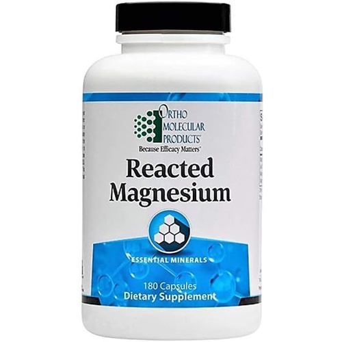  Ortho Molecular Products, Reacted Magnesium, 180 Capsules