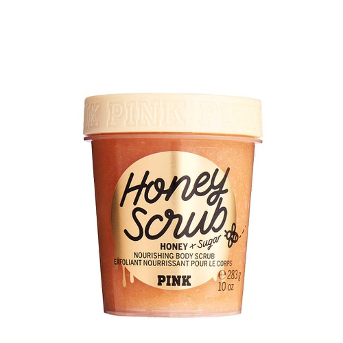  Pink Honey Scrub - Honey and Sugar Nourishing Body Scrub 10 oz.